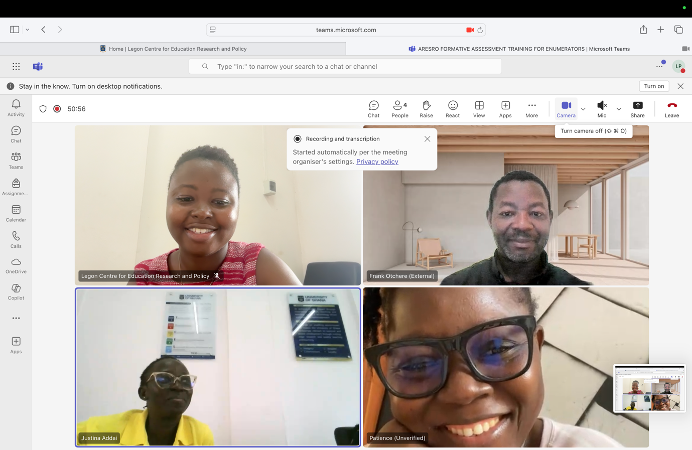 ARESRO qualitative phase