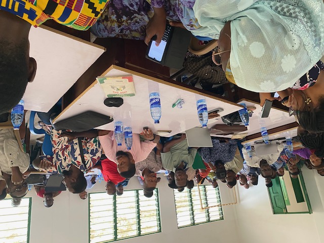 Training of participants