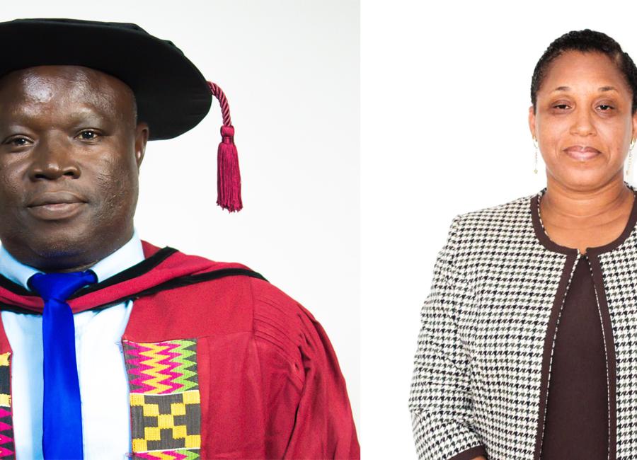 Dr. Adamba and Dr. Anku